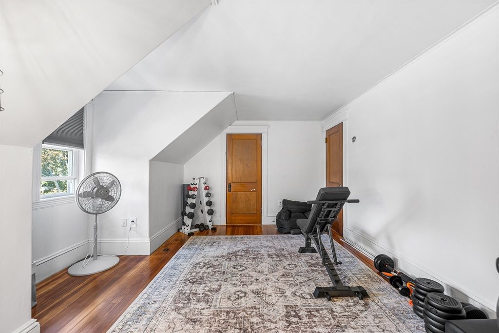Fitness Equipment, Interior, Wood Texture Flooring