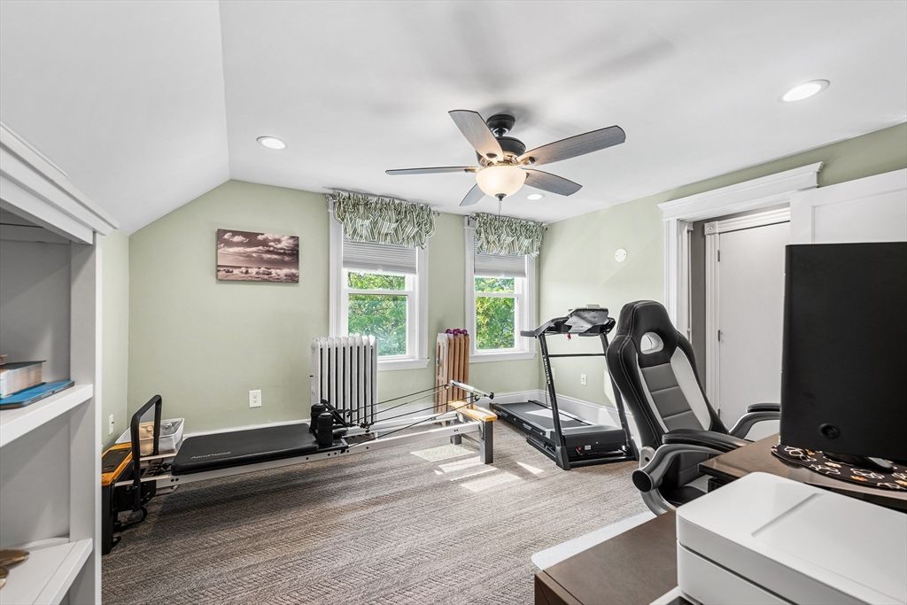 Fitness Equipment, Interior, Recessed Lighting