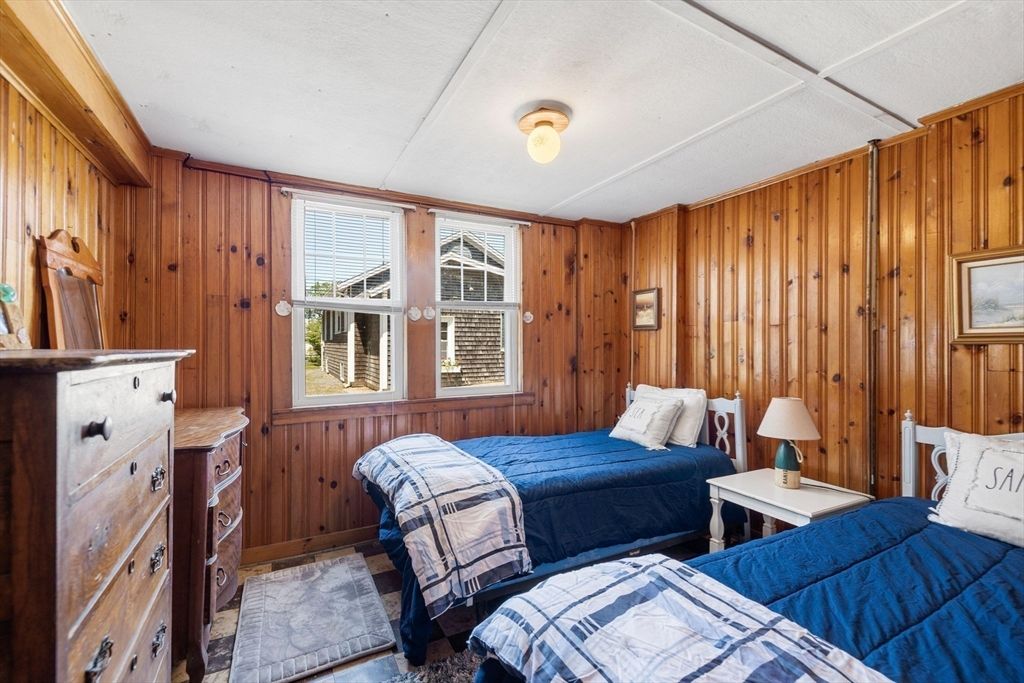 Bedroom, Interior, Wooden Walls