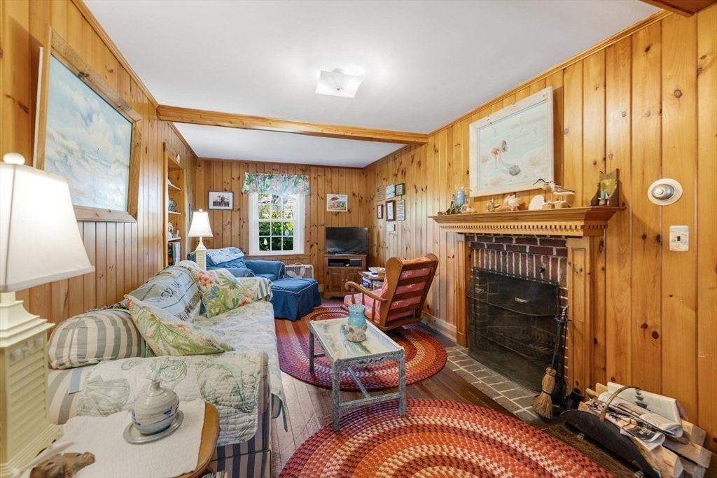 Fireplace, Interior, Living room, Wooden Walls