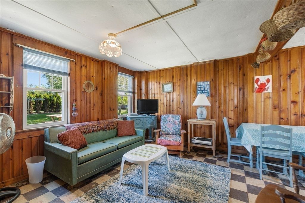 Interior, Living room, Wooden Walls