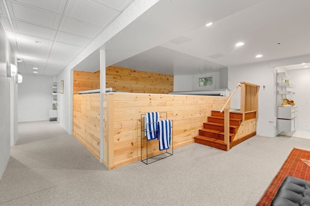 Interior, Recessed Lighting, Wooden Walls