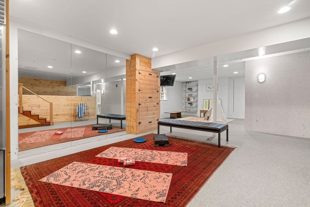 Interior, Recessed Lighting, Wooden Walls