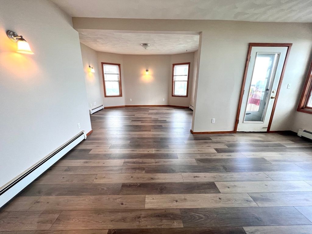 Empty room, Interior, Wood Texture Flooring