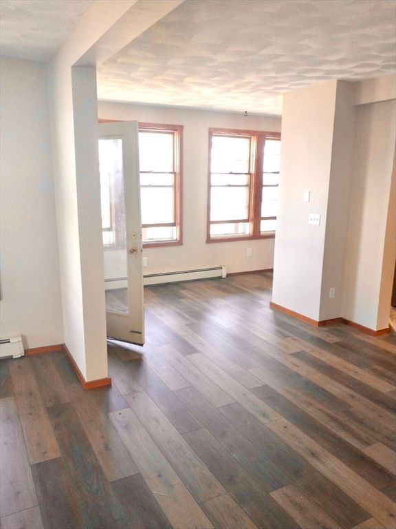 Empty room, Interior, Wood Texture Flooring