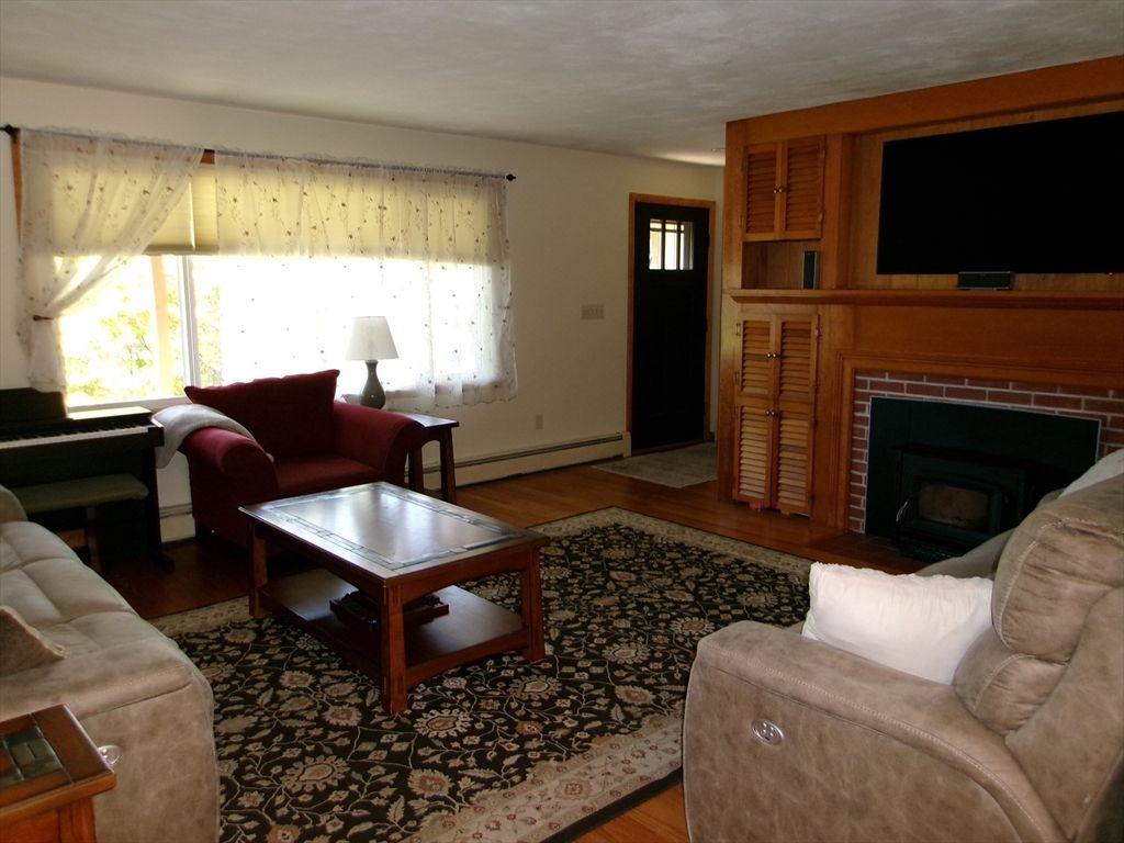 Fireplace, Interior, Living room, Wood Texture Flooring