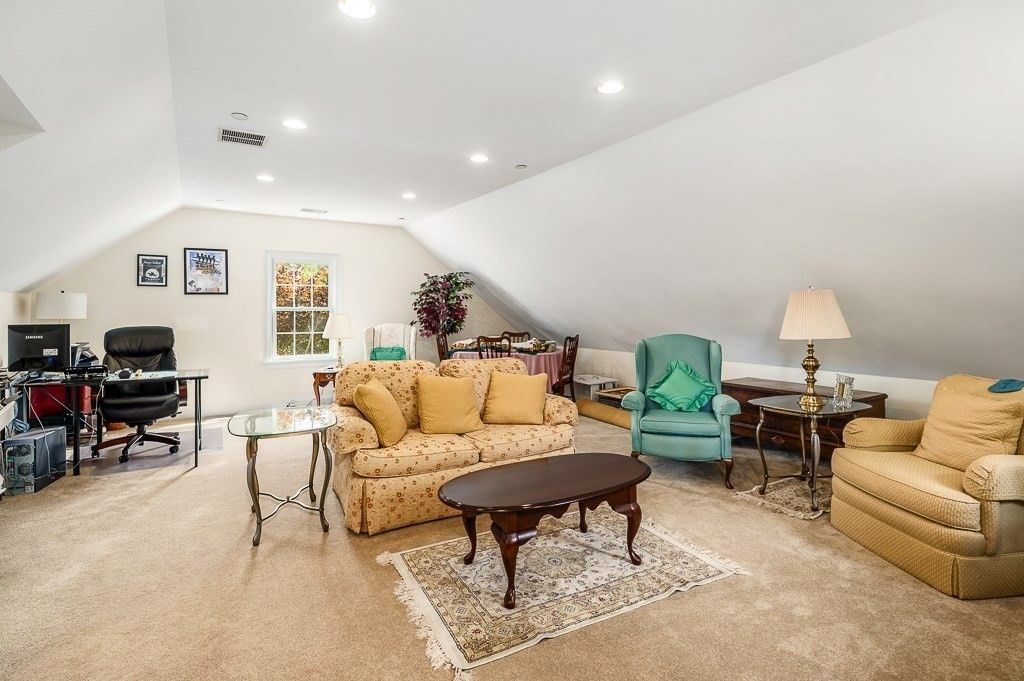 Home Office, Interior, Living room, Recessed Lighting