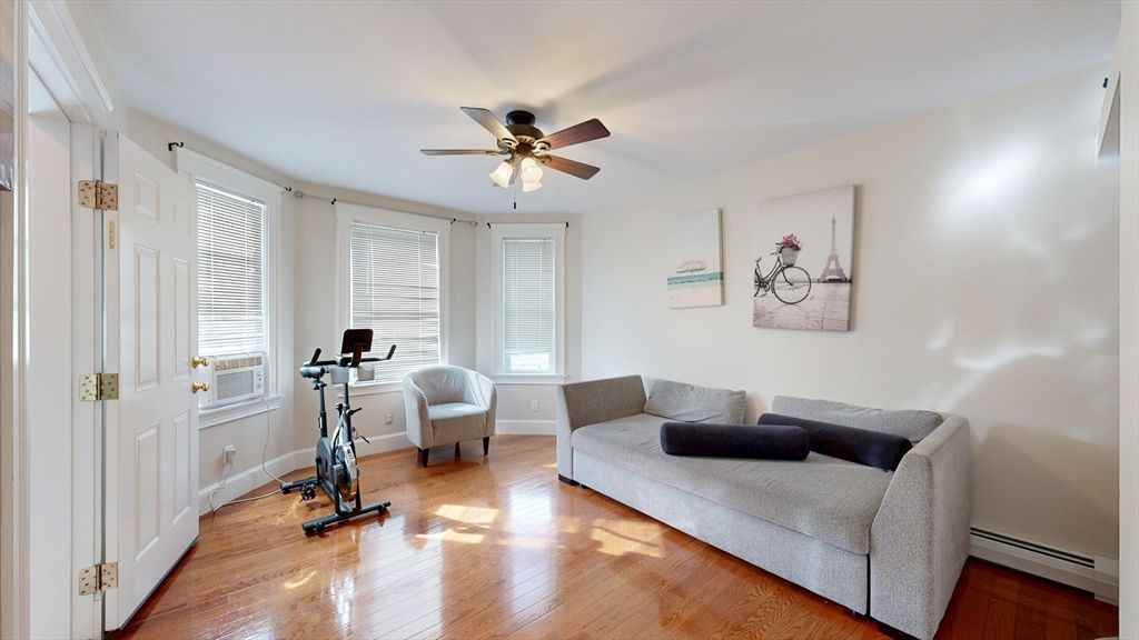 Fitness Equipment, Interior, Wood Texture Flooring