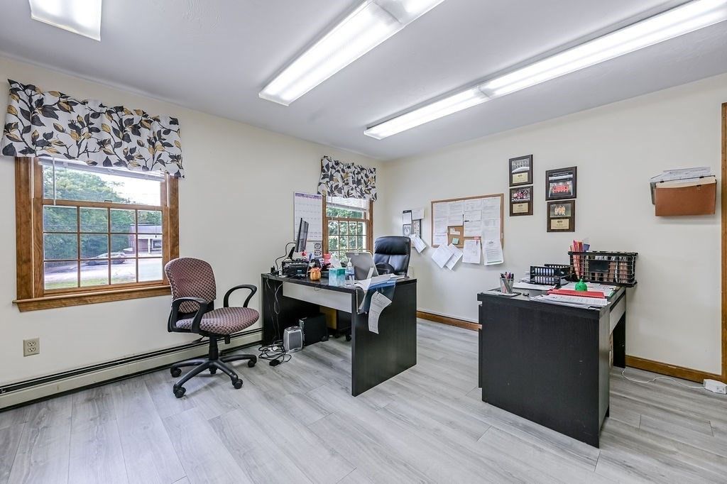 Home Office, Interior, Wood Texture Flooring