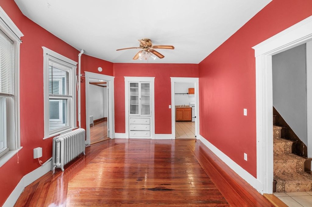 Empty room, Interior, Wood Texture Flooring