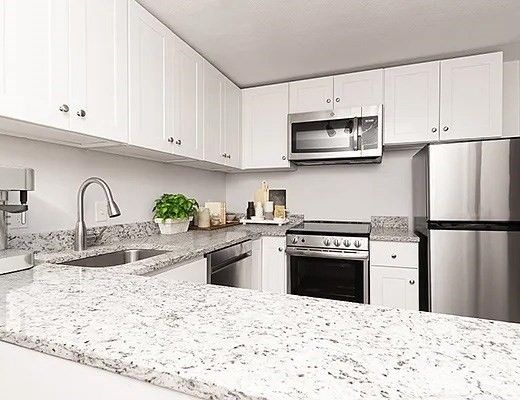 Interior, Kitchen, Stainless Steel Appliances