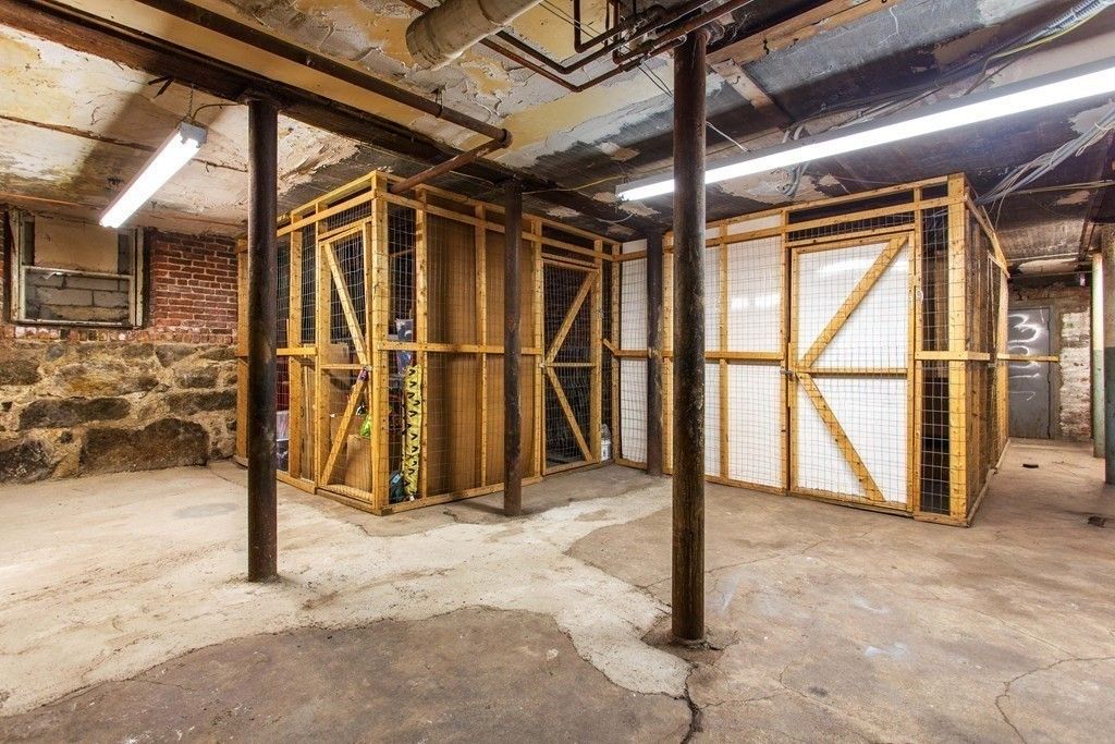 Interior, Stone Walls