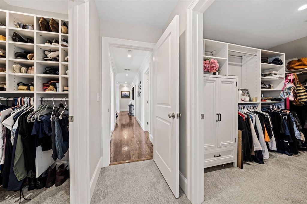 Interior, Recessed Lighting, Walk-in Closets, Wood Texture Flooring
