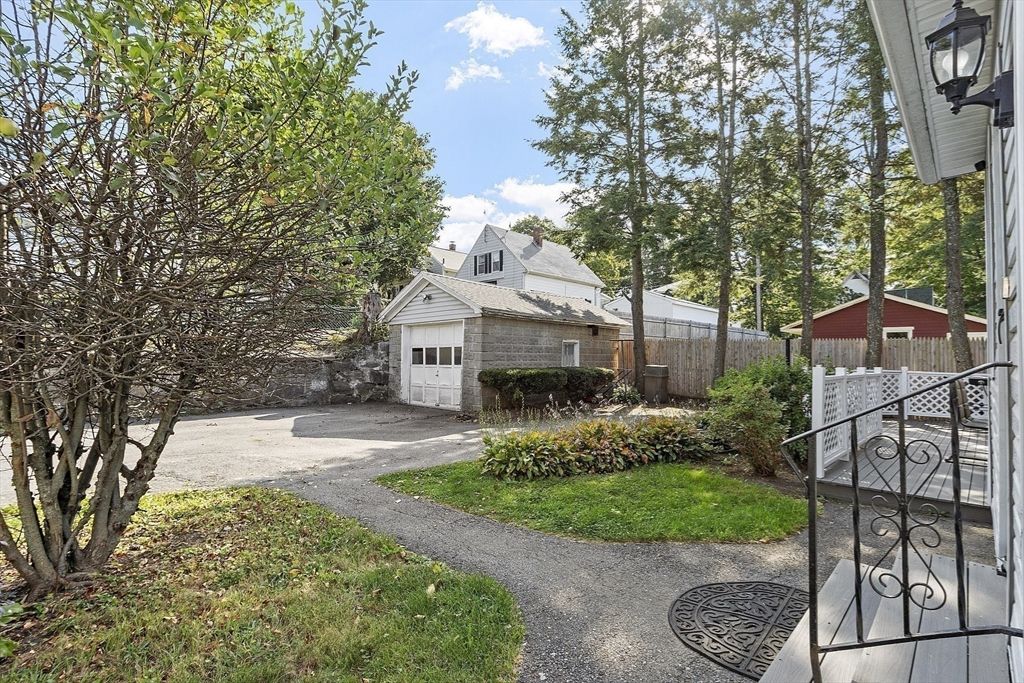 Backyard, Detached Garage, Exterior