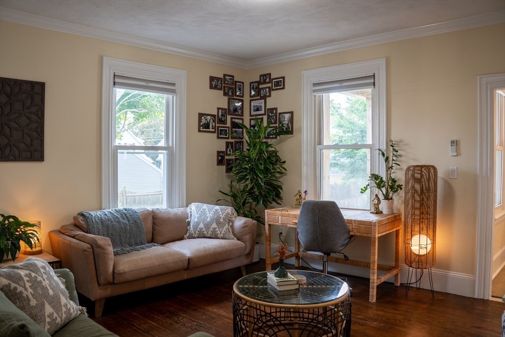Home Office, Interior, Wood Texture Flooring
