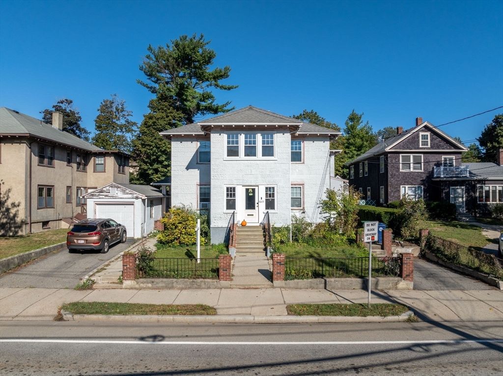 Detached Garage, Exterior, Facade, French Provincial