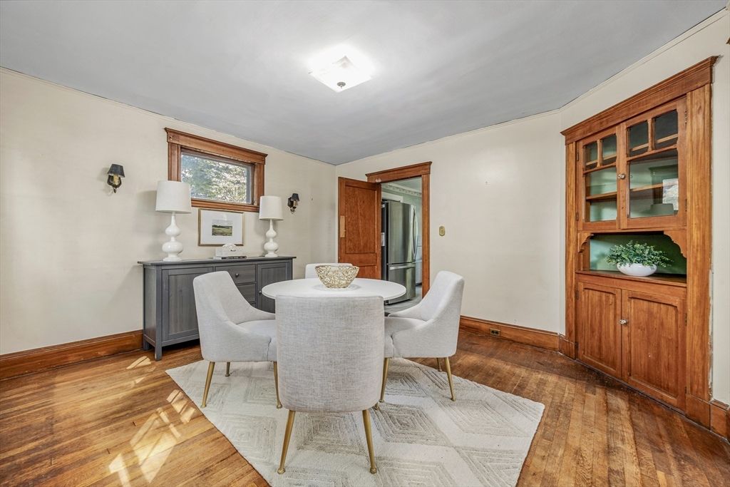 Dining room, Interior, Wood Texture Flooring
