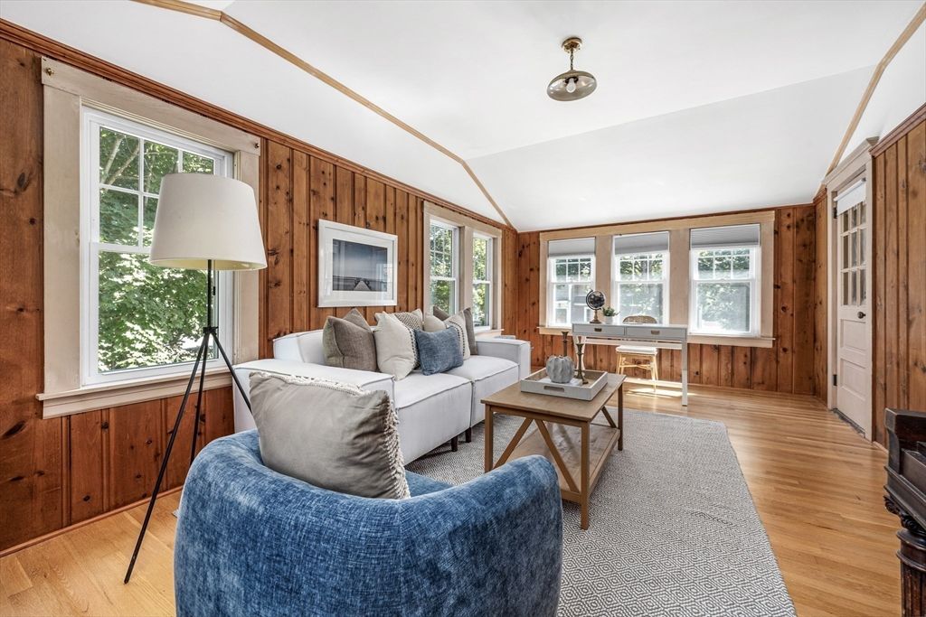 Interior, Living room, Wood Texture Flooring, Wooden Walls