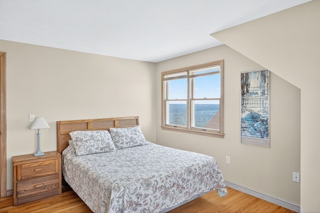 Bedroom, Interior, Water, Wood Texture Flooring