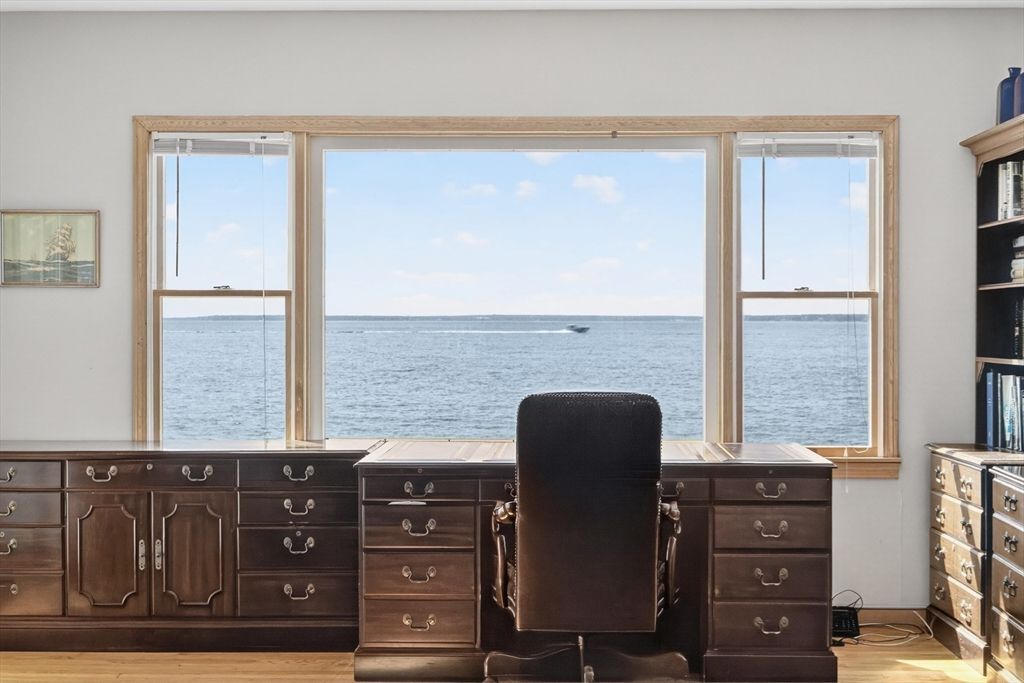 Home Office, Interior, Water, Wood Texture Flooring
