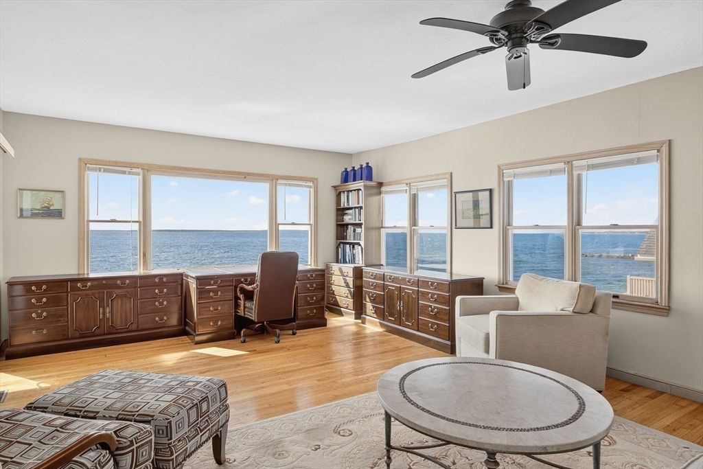 Home Office, Interior, Water, Wood Texture Flooring