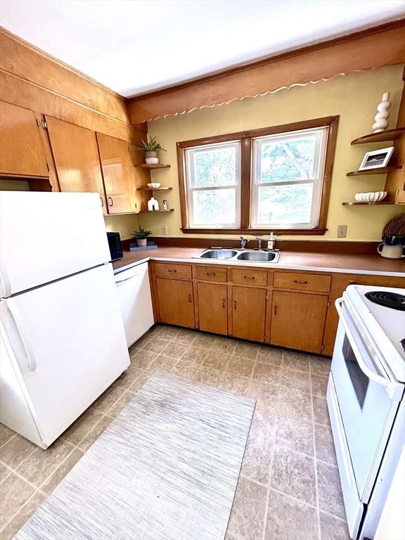 Interior, Kitchen, Wooden Walls