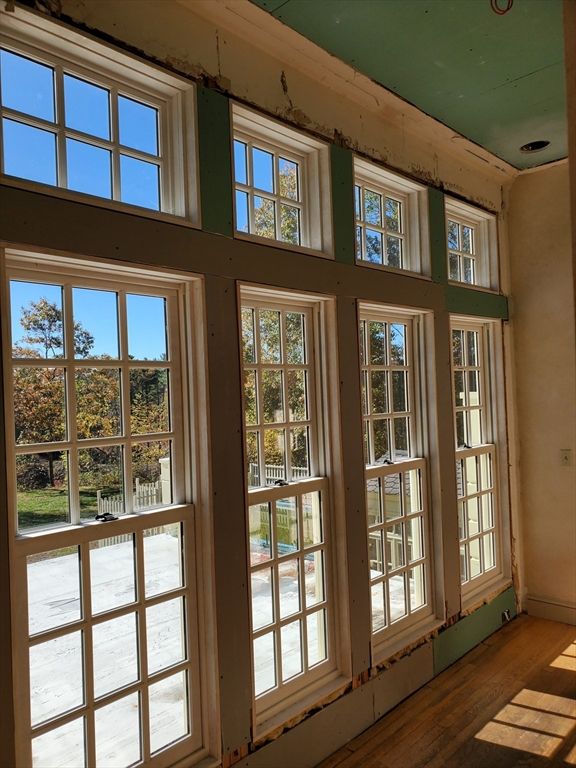 Empty room, Interior, Wood Texture Flooring