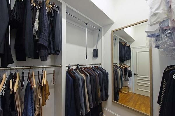 Interior, Walk-in Closets, Wood Texture Flooring