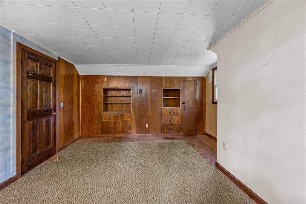 Empty room, Interior, Wooden Walls