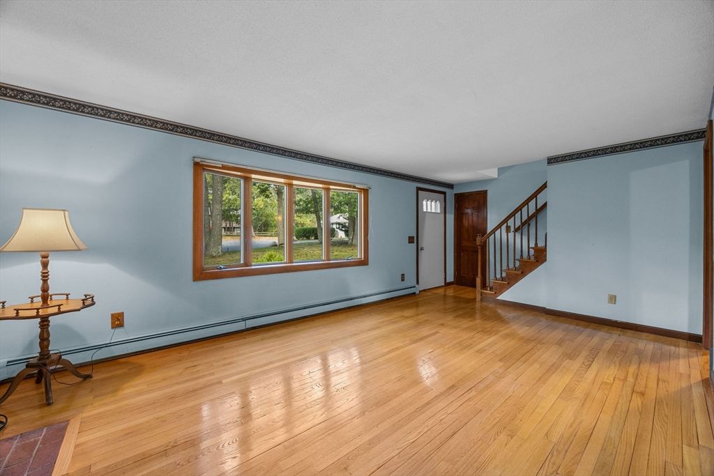 Empty room, Interior, Wood Texture Flooring