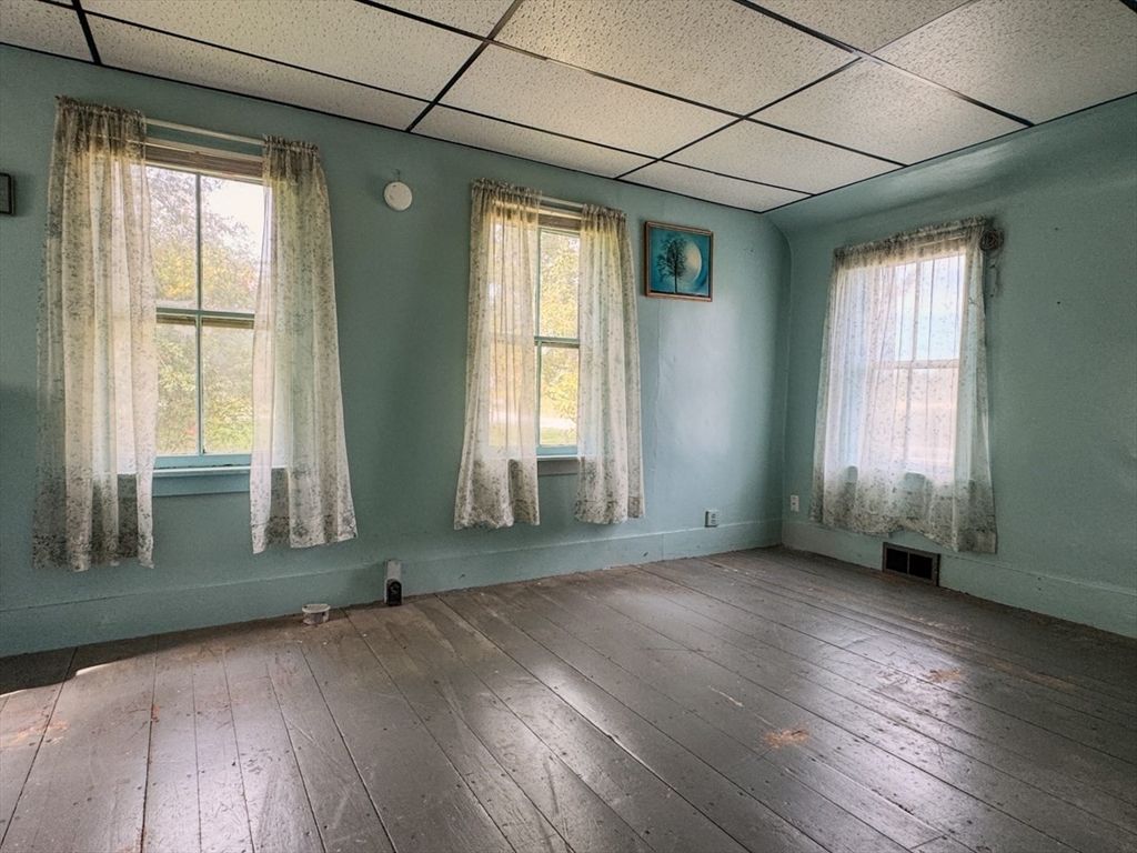 Empty room, Interior, Wood Texture Flooring