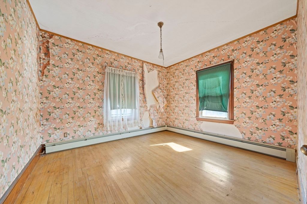 Empty room, Interior, Wood Texture Flooring