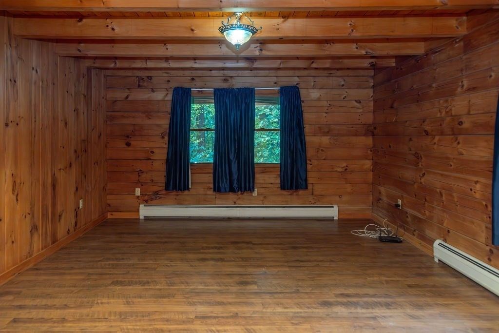 Empty room, Interior, Wood Texture Flooring, Wooden Walls