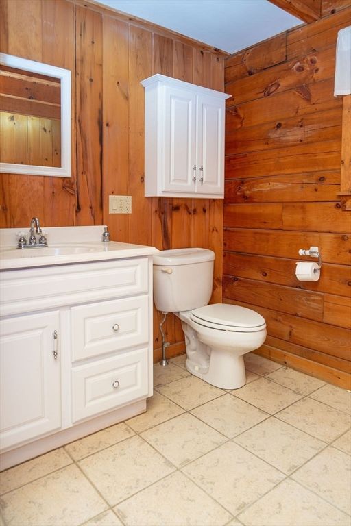 Bathroom, Interior, Wooden Walls