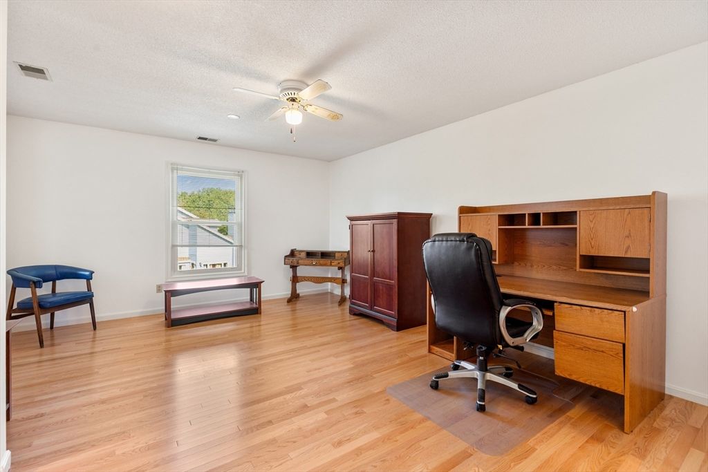 Home Office, Interior, Wood Texture Flooring