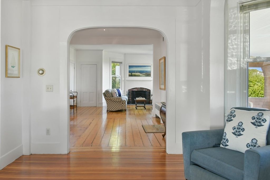 Fireplace, Interior, Wood Texture Flooring