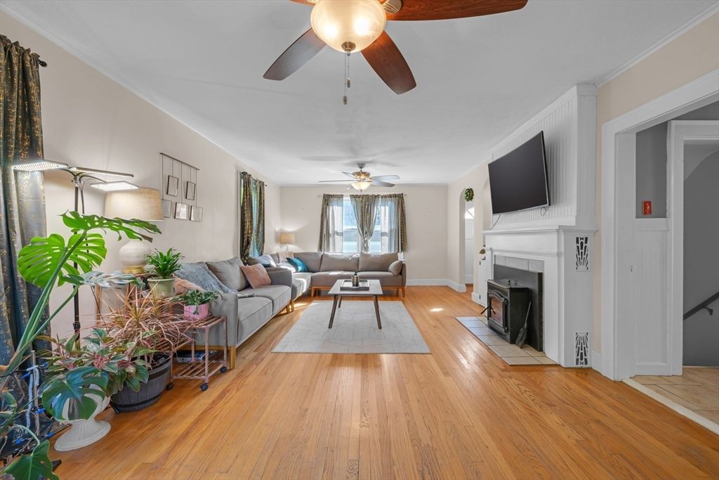Fireplace, Interior, Living room, Wood Texture Flooring