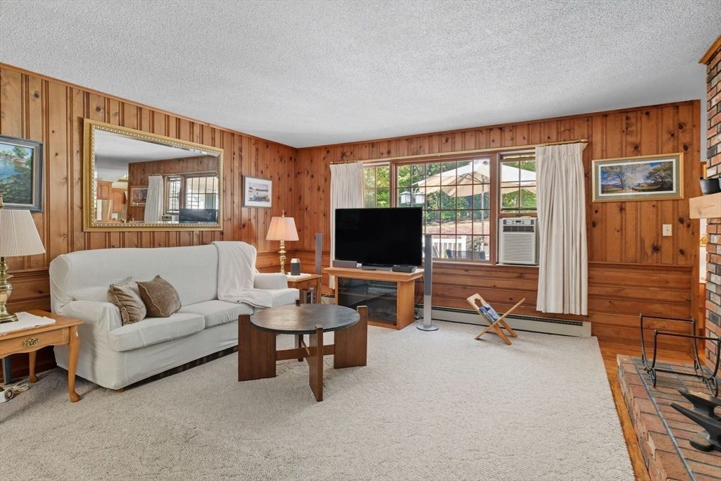 Interior, Living room, Wood Texture Flooring, Wooden Walls