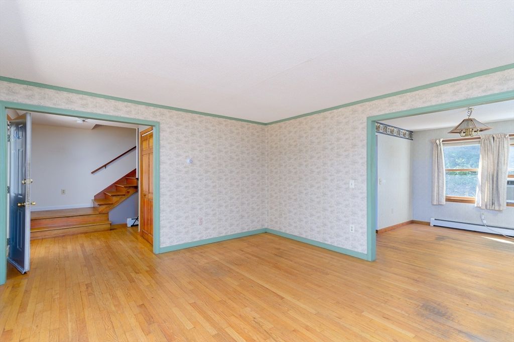Empty room, Interior, Wood Texture Flooring