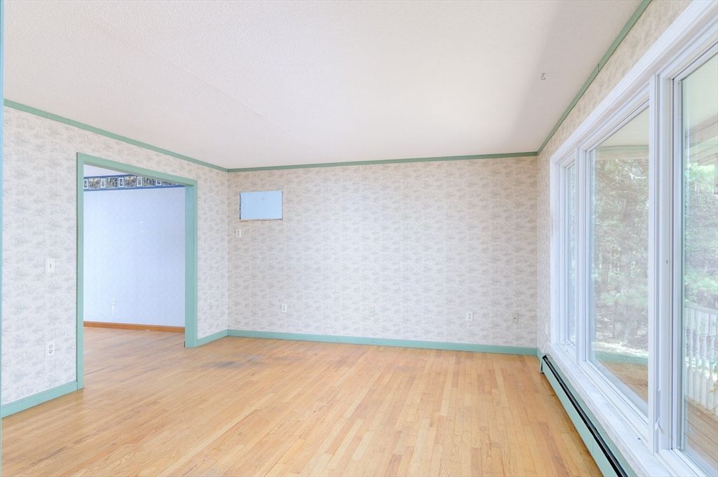 Empty room, Interior, Wood Texture Flooring