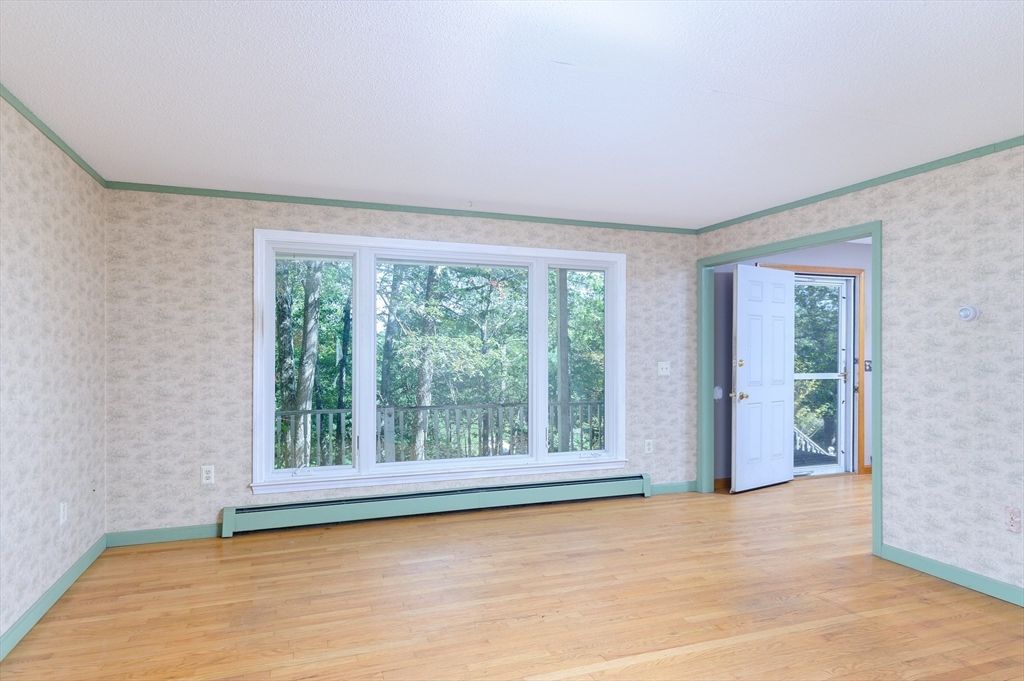 Empty room, Interior, Wood Texture Flooring