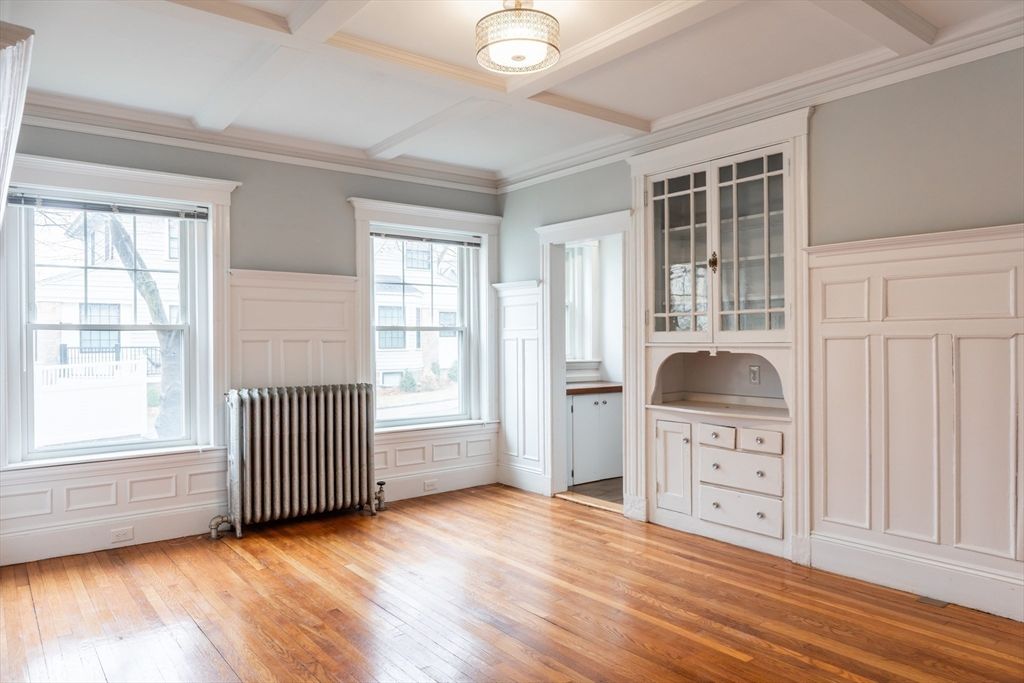 Empty room, Interior, Wood Texture Flooring
