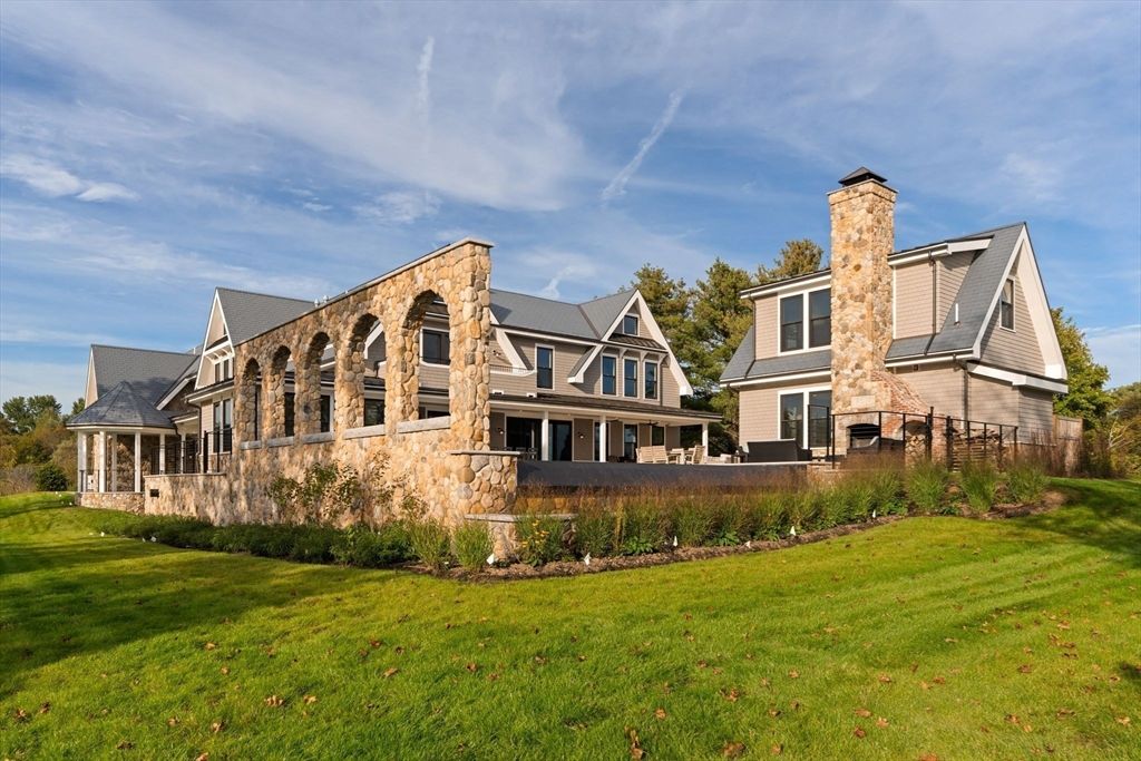 Backyard, Exterior, Facade, Tudor Revival