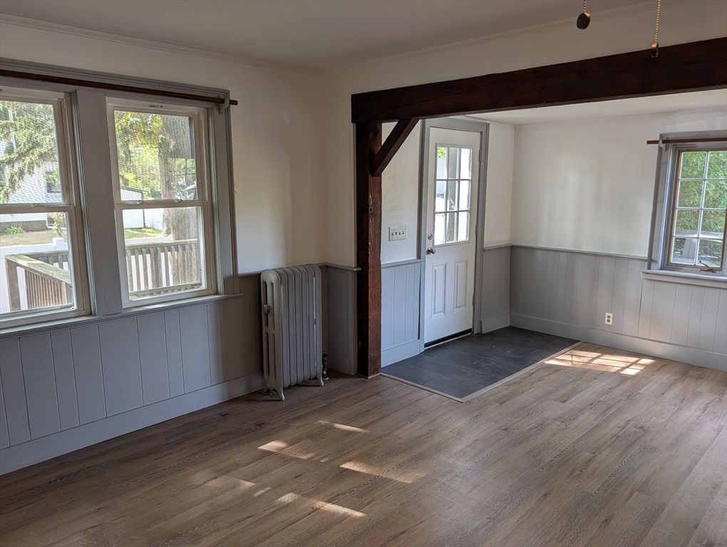 Empty room, Interior, Wood Texture Flooring