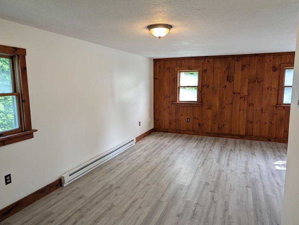 Empty room, Interior, Wood Texture Flooring, Wooden Walls