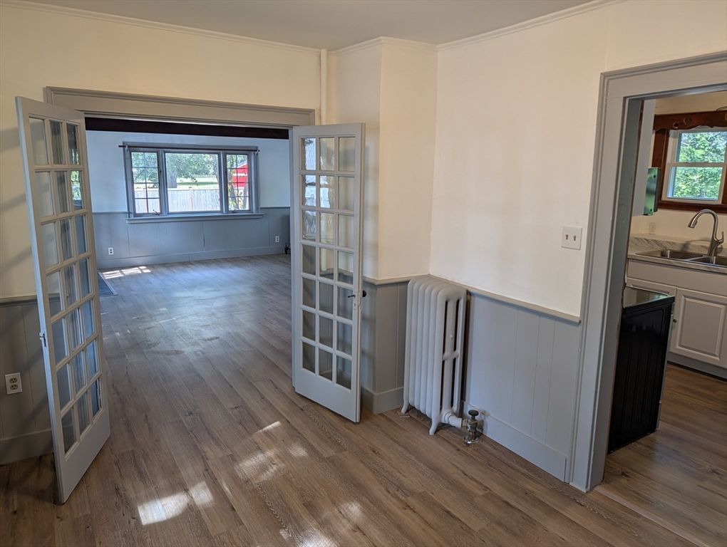 Empty room, Interior, Wood Texture Flooring