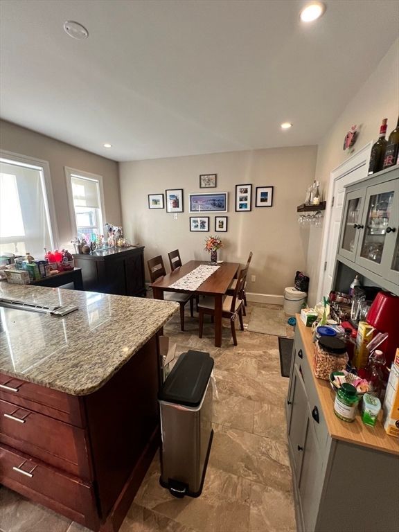 Dining room, Interior, Recessed Lighting