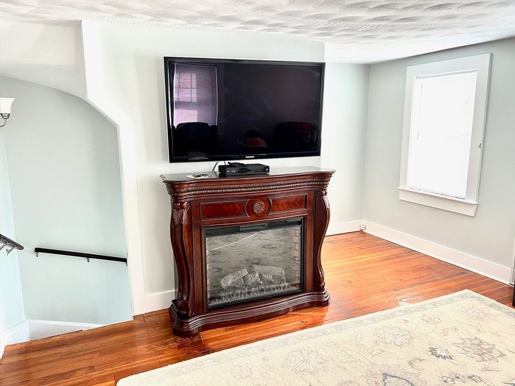 Fireplace, Interior, Wood Texture Flooring
