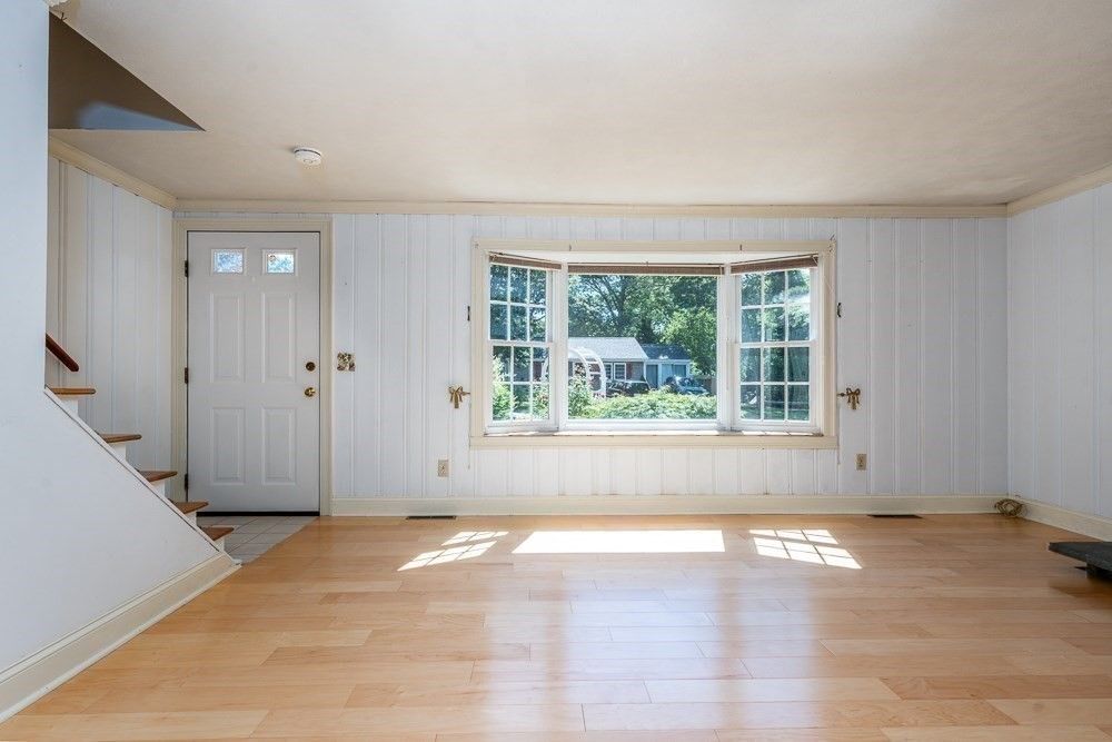 Empty room, Interior, Wood Texture Flooring