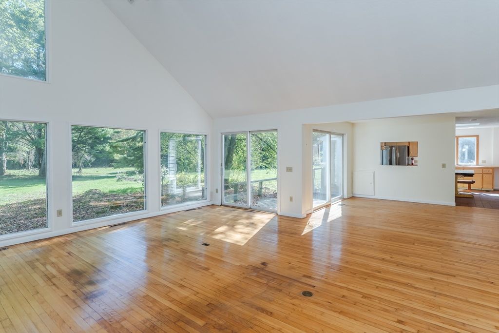 Empty room, Interior, Wood Texture Flooring